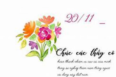 Bài hát Thầy Cô 20/11